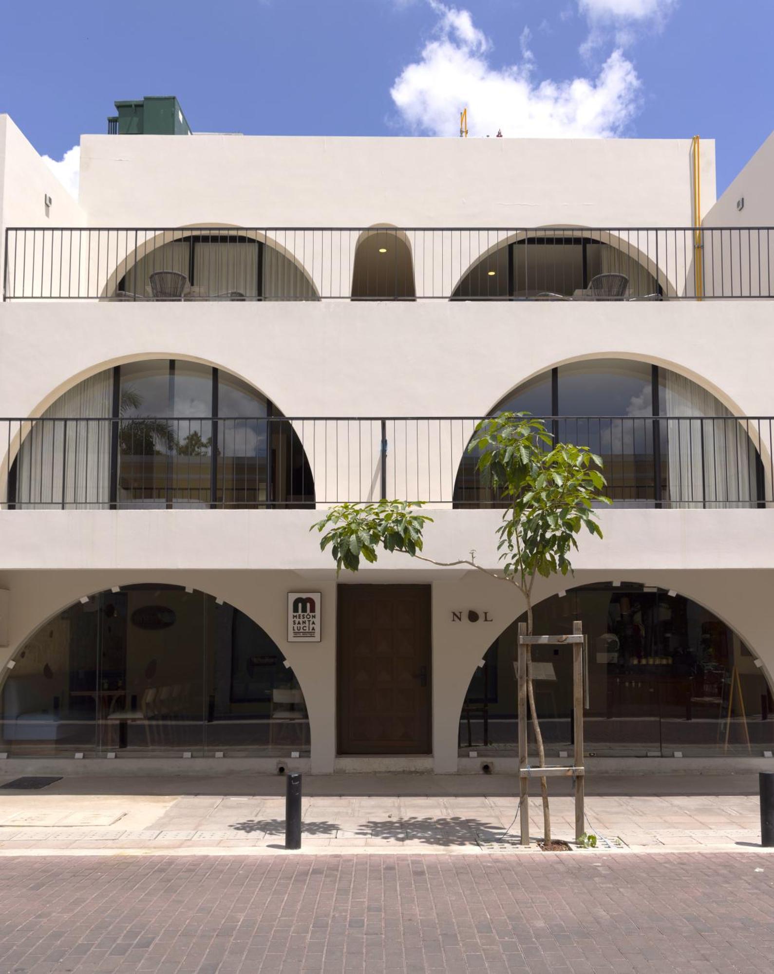 Meson Santa Lucia Hotel Merida Luaran gambar